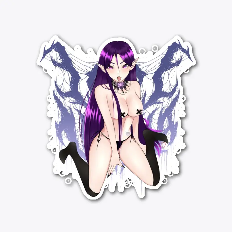 LOSE2LILIANA Topless Sticker (CENSORED)